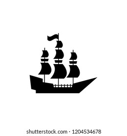 Ship Prow Argos Icon Pirate Stock Vector (Royalty Free) 1204534678 ...