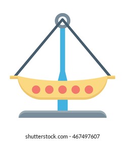 Ship Ride Vector Icon
