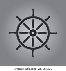 Ship Rudder Icon