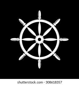 Ship Rudder Icon