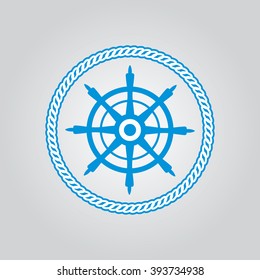 Ship Rudder Icon
