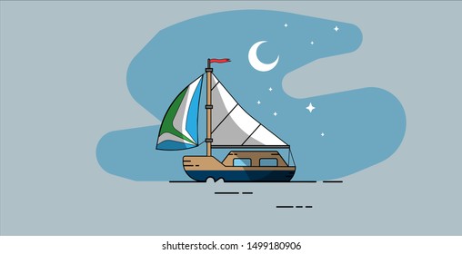 Ship, Sail anywhere on this sea and feel the adventure