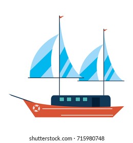 ship with sails icon image 