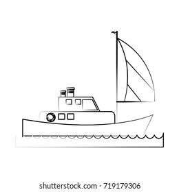 ship with sails icon image 