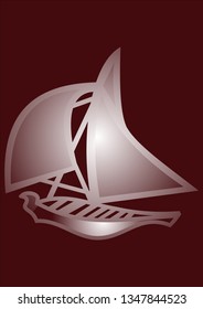 ship in the sea