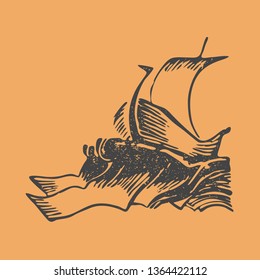 Ship. Sea vessel