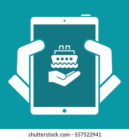 Ship services - Minimal icon