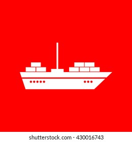 Ship sign illustration