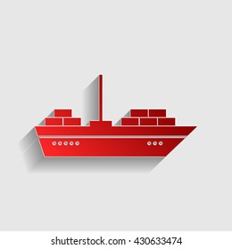 Ship sign illustration