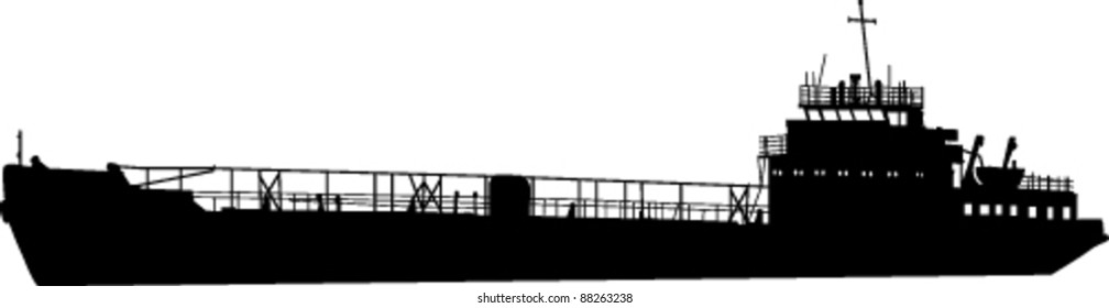 Ship silhouette