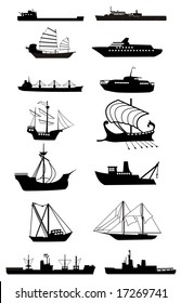 ship silhouette vector file