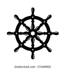 ship steering wheel