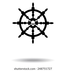 ship steering wheel