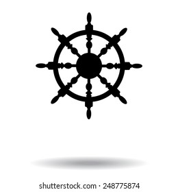 ship steering wheel
