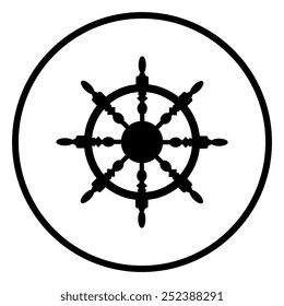 ship steering wheel