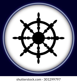 ship steering wheel