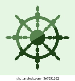 ship steering wheel