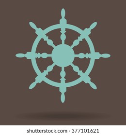 ship steering wheel