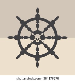 ship steering wheel