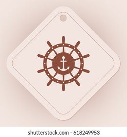 ship steering wheel