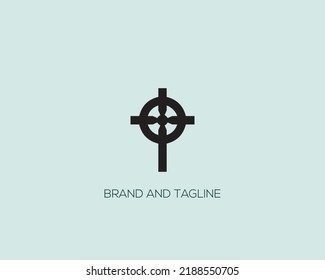 Ship steering wheel and conpass rose navigation symbol or logo isolated on white background - vector illustration