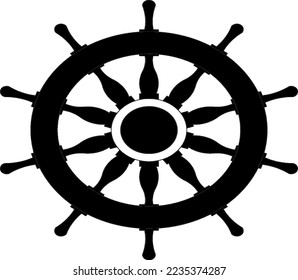 
ship steering wheel to steer the ship