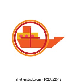 Ship Target Logo icon design