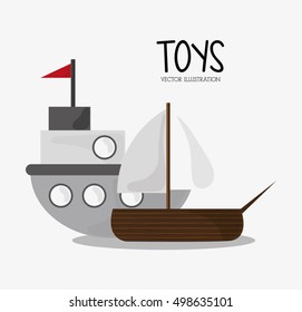 Ship toy and game design