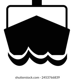 ship transpot icon eps 10