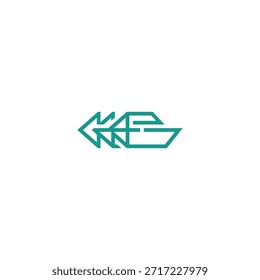 Concepto de diseño de logotipo de árbol de barco.