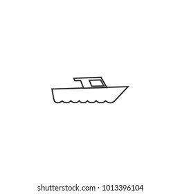 Ship vector icon