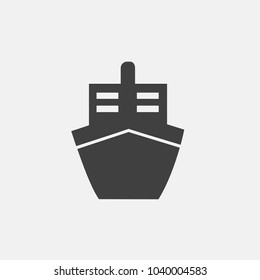 ship vector icon