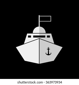 Ship  - vector icon