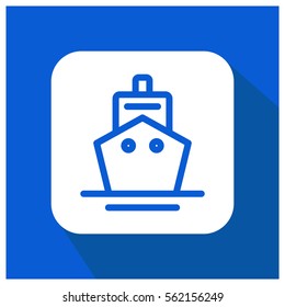Ship vector icon