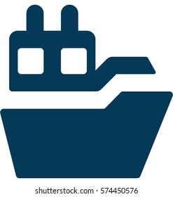 Ship Vector Icon