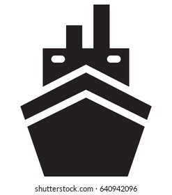 Ship Vector Icon