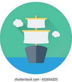 Ship Vector Icon