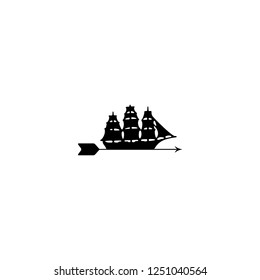 ship vector icon. ship sign on white background. ship icon for web and app