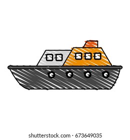 ship vector illustration