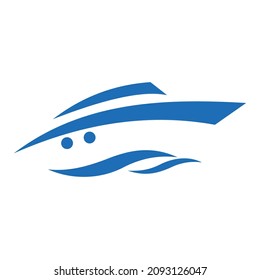 Ship Vector Logo Design Template