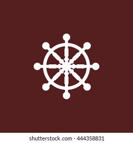 ship wheel icon