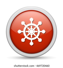 ship wheel   icon