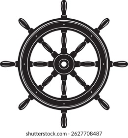 Ship wheel icons Pro Vector