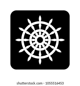 ship wheel steering vector template