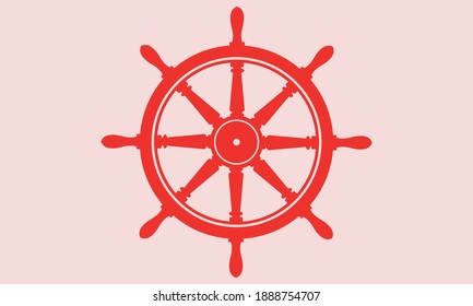 Ship Wheel Vector and Clip art