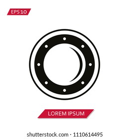 ship window vector icon symbol