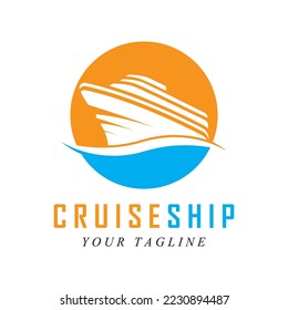 shipboard logo and vector with slogan template