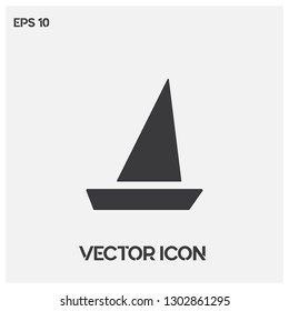 Ship,Boat vector icon illustration.Premium quality.