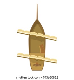 Shipment icon. Cartoon illustration of shipment vector icon for web