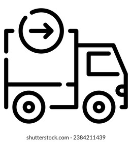 Shipment icon illustration, for uiux, infographic, etc
